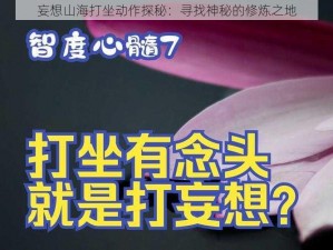 妄想山海打坐动作探秘：寻找神秘的修炼之地