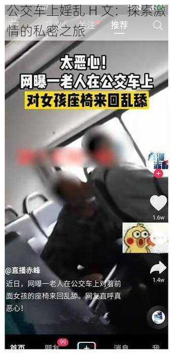 公交车上婬乱 H 文：探索激情的私密之旅