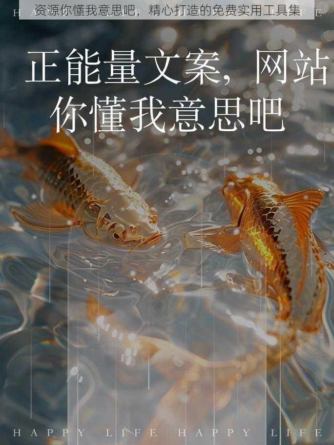 资源你懂我意思吧，精心打造的免费实用工具集