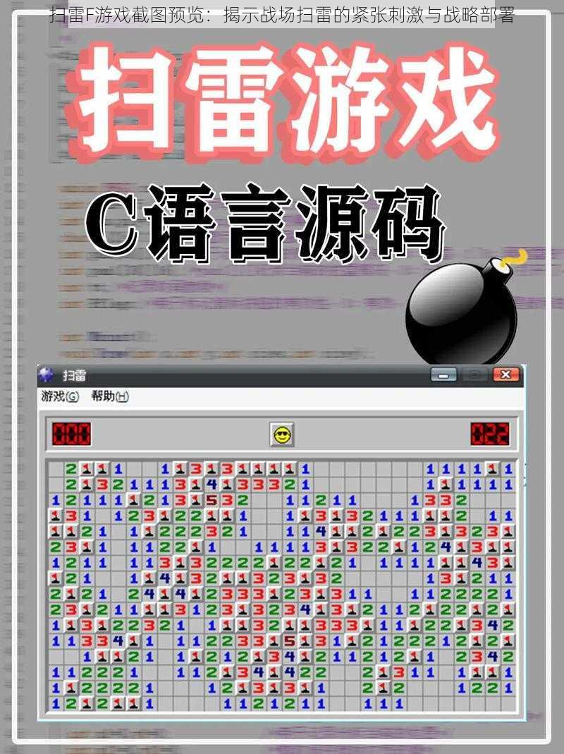 扫雷F游戏截图预览：揭示战场扫雷的紧张刺激与战略部署