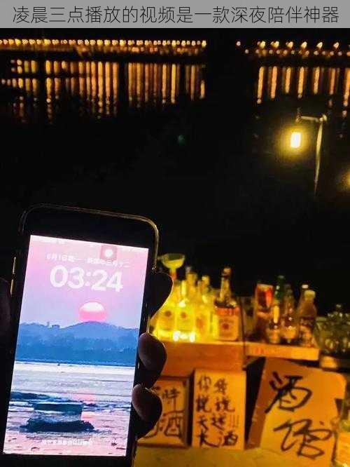 凌晨三点播放的视频是一款深夜陪伴神器