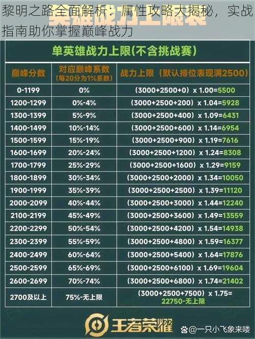 黎明之路全面解析：属性攻略大揭秘，实战指南助你掌握巅峰战力