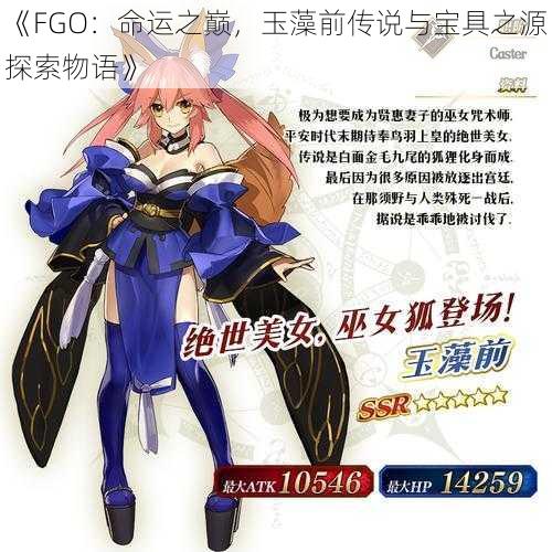 《FGO：命运之巅，玉藻前传说与宝具之源探索物语》