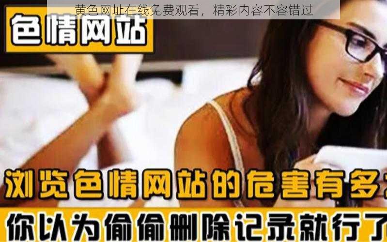 黄色网址在线免费观看，精彩内容不容错过